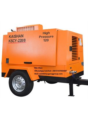 KAISHAN KSCY-220/8 Sondaj Makinesi Taşınabilir Dizel Hava Kompresörü