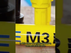 Yüksek Basınçlı 150mm 200mm Patlama Deliği Delme Ucu Karot Rig için DTH Çekiç Düğme Uçları