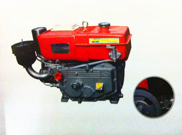 Küçük yüksek hızlı tek silindirli 4 zamanlı dizel motor su soğutma 8hp R180