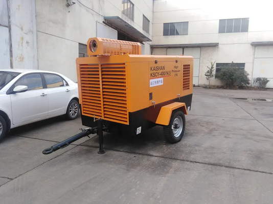 KSCY-650/20-700/17 18m3/Min 650CFM 20bar 17bar Taşınabilir Döner Gaz Vurucu Hava Kompresörü Vurucu Kompresör