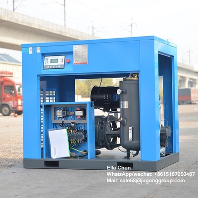 Elektrikli 55kw 100hp 10m3/min 8 bar hava kompresörü döner gaz kompresörü BK55-8G