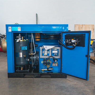 11KW 8bar Kaishan BK11-8G Doğrudan Sürüklenen Elektrikli Sabit vida Hava gaz kompresörü